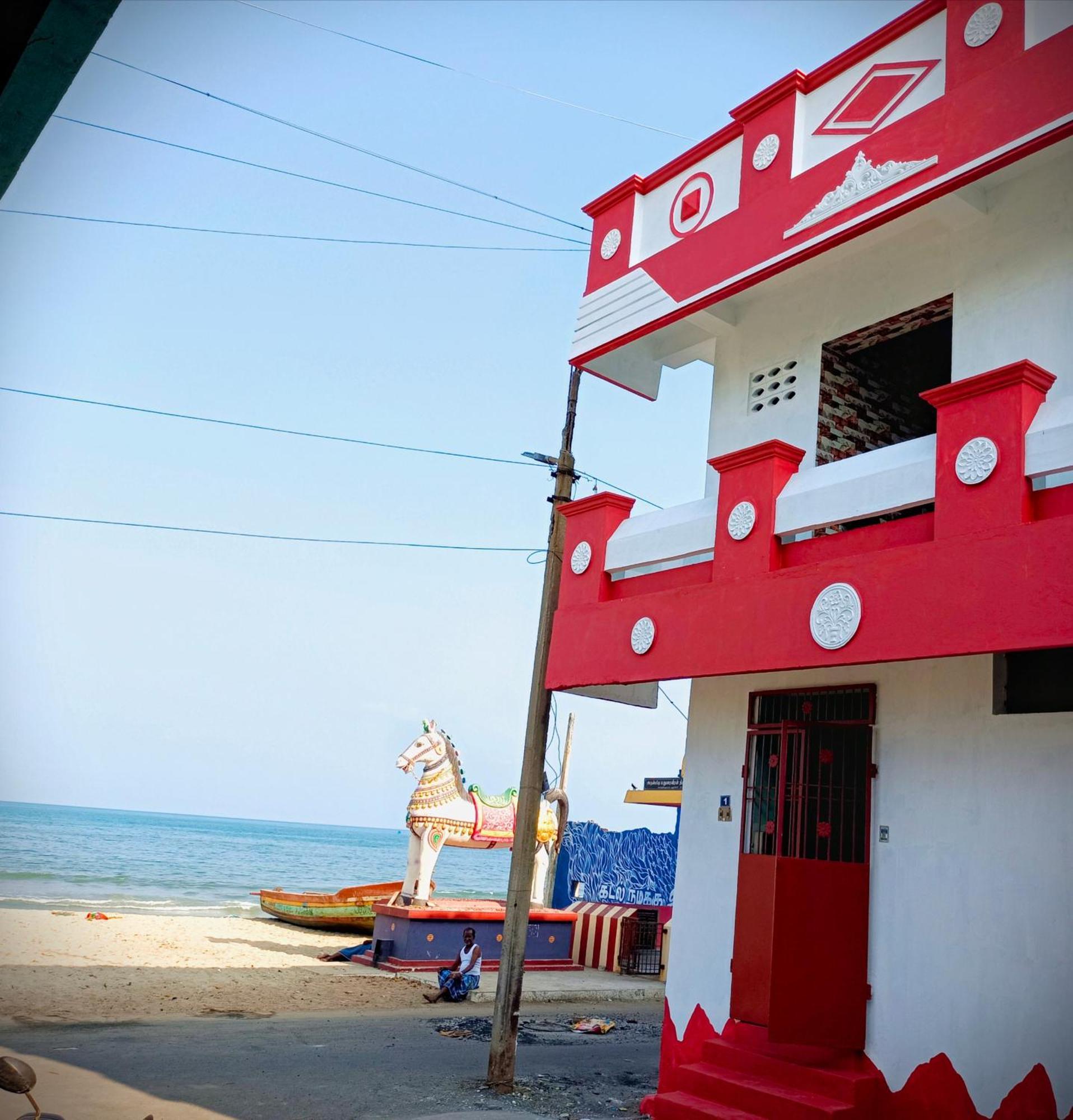 John Beach House Puducherry Eksteriør billede